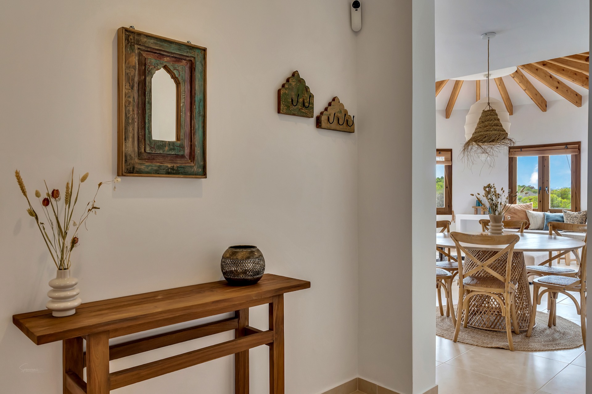 Woonkamer van Casa Monte Zen